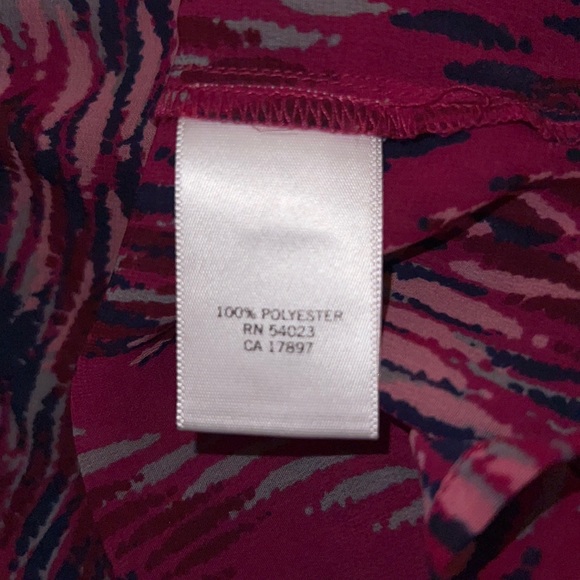 Banana Republic Semi Sheer Peplum Tie Top - Picture 6 of 7